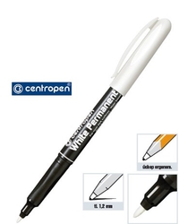 popisovač/značkovač Centropen 2686 ERGO (stopa 1,2mm) - bílý 