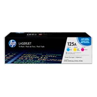 HP č. 125A (CF373AM) orig. PACK CB541/CB542/CB543 (HP125A) - CMY 3x 1.400 str.