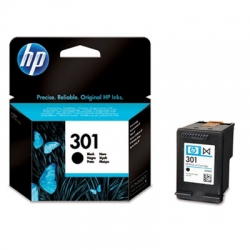 HP č. 301 (CH561E) orig. pro DJ 1050/2050/3050 (HP301) - černá 190 str./3 ml