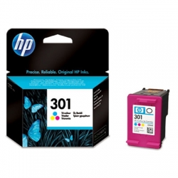 HP č. 301 (CH562E) orig. pro DJ 1050/2050/3050 (HP301) - barevná 165 str.