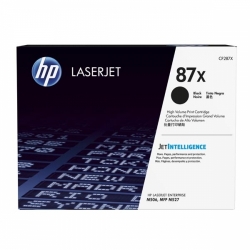 HP č. 87X (CF287X) orig. pro LJ Ent. M506, M527 (HP87X) - černý 18.000 str.