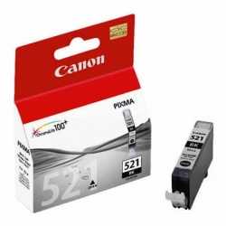 Canon CLI-521Bk (2933B001) orig. pro iP3600/iP4600 (CLI521) - černá 9 ml