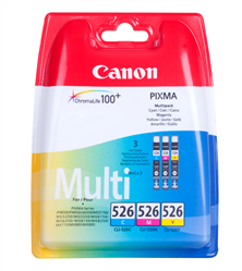 Canon CLI-526 CMY orig. MultiPack  - c,m,y (CLI526) 