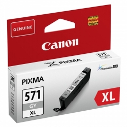 Canon č. 571XL (335C001) orig. (CLI571XL) - šedá 11 ml