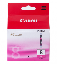 Canon CLI-8M orig. pro iP 4200/5200/6600, MP 500/800 (CLI8) - magenta 13 ml