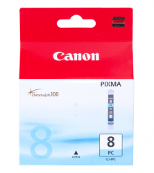 Canon CLI-8PC orig. pro iP 4200/5200/6600, MP 500/800 (CLI8) - photo cyan 13 ml