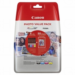 Canon CLI-551XL CMYK orig. ValuePack (6443B006) - XL C/M/Y/Bk 4x11ml