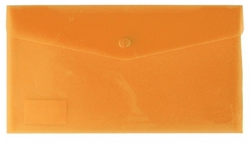 obálka s drukem DL PP 2-361 - transp. oranžová 