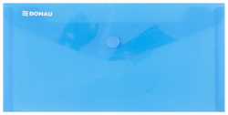 obálka s drukem DL PP 2-367 - transp. modrá 