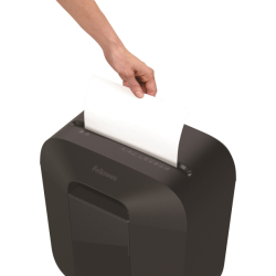 skartovač Fellowes LX 25, křížový řez (4x40mm) kapacita 6 listů/70g, koš 11,5l 