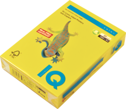 papír barevný IQColor A4, 80g (IG50) intensiv žlutá - 500ks 