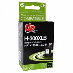 HP č. 300XL (CC641E) Uprint pro DJ D2560, F4280 (HP300XL) - černá 20 ml