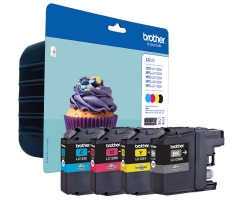 Brother LC-123 PACK orig. pro MFC-J4510/J4110 (LC123) - CMYK  4x 600 str.