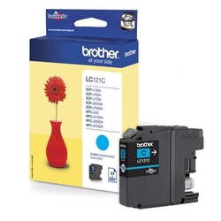 Brother LC-121C orig. pro DCP J132/J152, MFC J470 (LC121) - cyan 300 str.