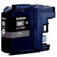 Brother LC-123Bk orig. pro MFC-J4510/J4110 (LC123) - černá 600 str.