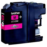 Brother LC-123M orig. pro MFC-J4510/J4110 (LC123) - magenta 600 str.