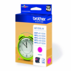 Brother LC125XL M orig. pro MFC-J4510/J4110 - magenta 1.200 str.