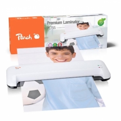 laminátor A3 PEACH PL755 Premium, 125mic, 2 vyhřívané válce, ohřev 5 min. 