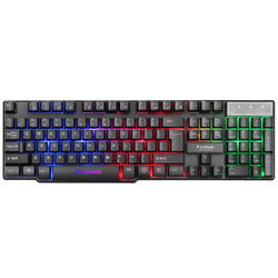 sada MARVO CM370 (Scorpion) drátová USB, podsvícená - klávesnice+myš+sluchátka+podložka 