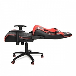 židle herní Red Fighter C1, odnímatelné polštářky - červená