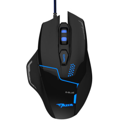 myš E-Blue Mazer-V2 (M626) drátová USB, optická gaming, 6tl., až 2500dpi - černá