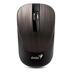 myš Genius NX-7015, BlueEye, 1600DPI, 2,4GHz bezdrátová USB (1xAA) - hnědo-černá 