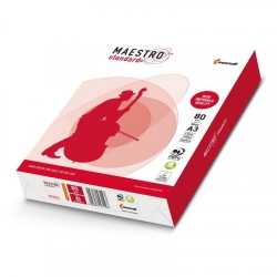 papír kancelářský MAESTRO STANDARD+ A4, 80g, 500ks - 1 balení vysoká bělost,  kvalita B