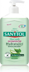 mýdlo tekuté na ruce SANYTOL, dezinfekční (250ml) - Aloe Vera 