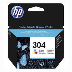 HP č. 304 (N9K05A) orig. (HP304) - barevná 4 ml/100 str.