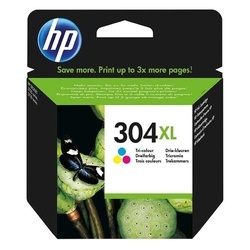 HP č. 304XL (N9K07A) orig. (HP304XL) - barevná XL 7 ml/300 str.