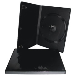 obal CD/DVD černý 9mm - 1x DVD 