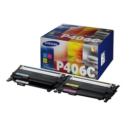 Samsung CLT-P406C PACK (SU375A) orig. pro CLP360/CLP365, CLX3305 - CMYK 1.500 str. + 3x 1.000 str.