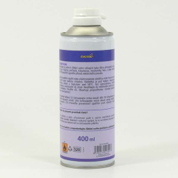 stlačený plyn/AirDuster ČISTÍK, hořlavý, pro těžce dostupná místa - 400 ml 