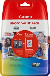 Canon PG-540XL/CL-541XL (5222B013) orig. PACK - černá+barevná + 50x lesk (10x15cm) 600+400 str.