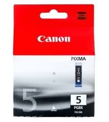 Canon PGI-5Bk (0628B001) orig. pro iP4200/5200, MP500/800 (PGI5) - černá 26 ml