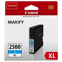 Canon PGI-2500XL CY orig. pro MAXIFY iB4050/MB5050/MB5350 - cyan ink (CA2500XL) 19,3 ml
