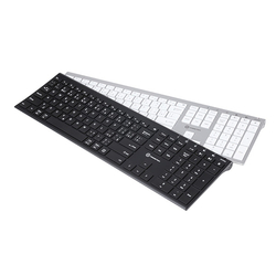 klávesnice Powerton Ultraslim, CZ/SK, Multi-device 2,4Gb+BT 3,0,  - černá 