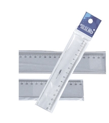pravítko 40 cm - čiré 