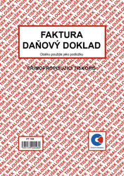 výdajový pokladní doklad BALOUŠEK PT040, A6, 50 listů  - kopie