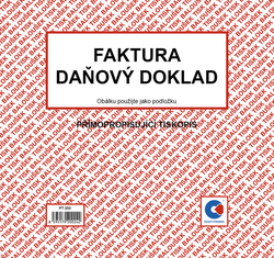 faktura Baloušek PT200, 2/3 A4, NCR 