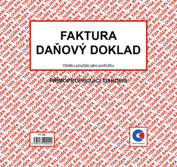 faktura Baloušek PT200, 2/3 A4, NCR