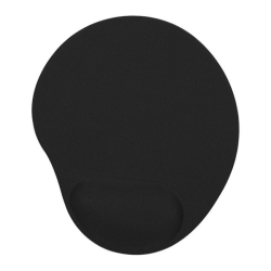 podložka pod myš ERGO PALMA, ergonomická, gelová (255x220x22 mm) - černá