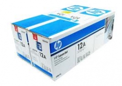 HP č. 12A (Q2612AD) DOUBLE orig. (HP12AD) - 2x černý 2x 2.000 str.