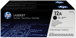 HP Q2612AD-DOUBLE originál - černý toner (HP12AD) 2x2000 stran