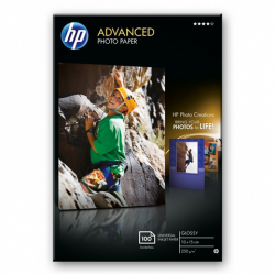 fotopapír HP Q8692A Advanced Photo Paper, GLOSSY 250g (10x15cm) - 100ks 