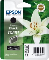 Epson T0591 orig. pro Epson Stylus Photo R2400 - photo černá 13 ml