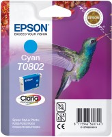 Epson T0802 orig. pro ST R265/R360, RX560 - cyan 7,4 ml