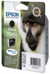 Epson T0891 orig. pro Stylus S20/SX100/SX200/SX400/SX405 - černá 5,8 ml