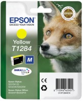 Epson T1284 orig. pro Stylus S22,SX125/SX420/SX425,BX305F/FW - žlutá 3,5 ml/140 str.