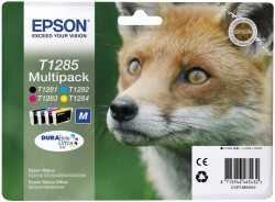 Epson T1285 orig. PACK pro Stylus SX125/SX420/SX425, BX305FW - CMYK 1x 5,9ml + 3x 3,5ml